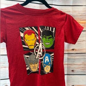 Marvel Red Superhero Kids Costume Tee